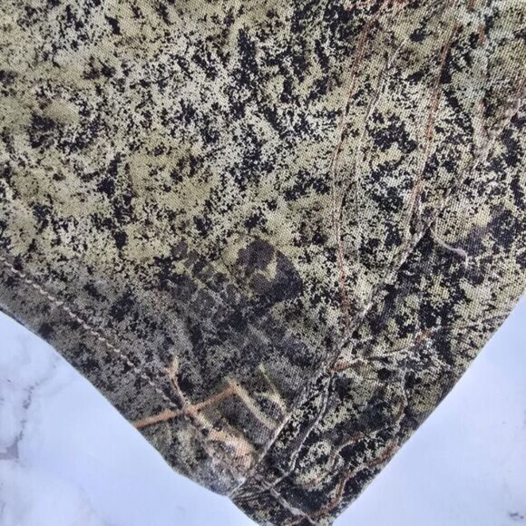 Mossy Oak Pants Womens 12 Large Camo Break Up Grassland Brush Western Straight - Picture 10 of 12